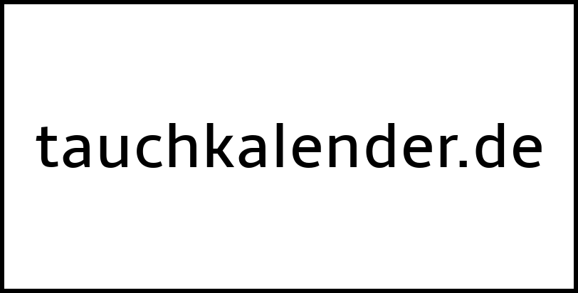 tauchkalender.de