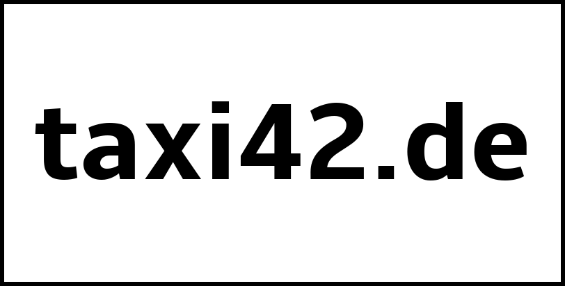 taxi42.de