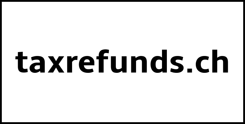 taxrefunds.ch