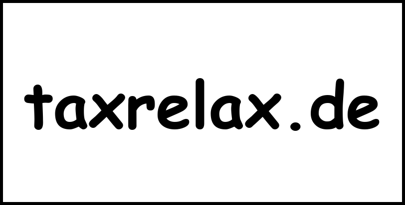 taxrelax.de