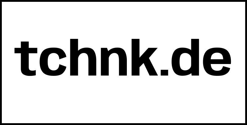 tchnk.de