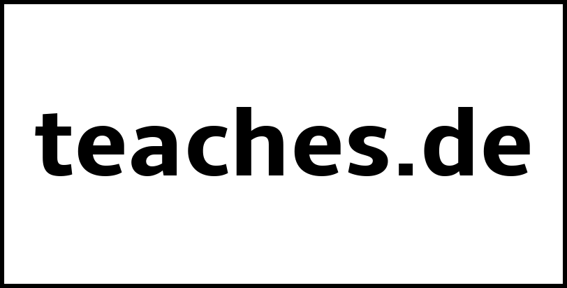 teaches.de