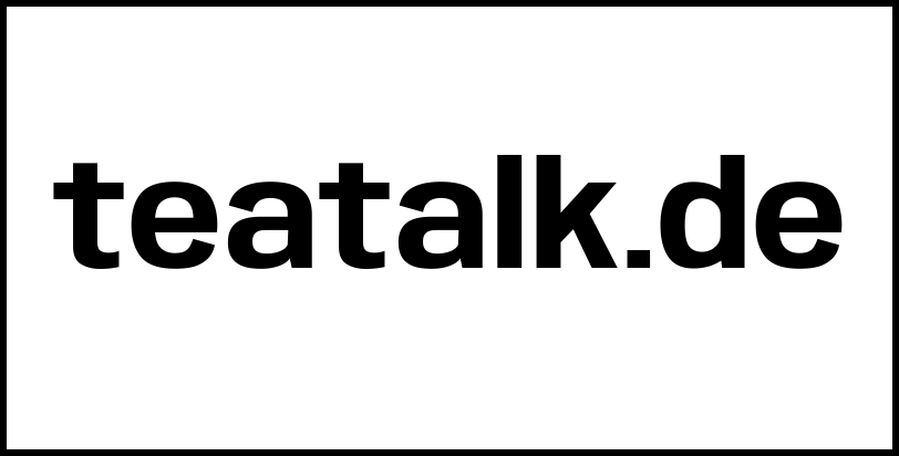 teatalk.de