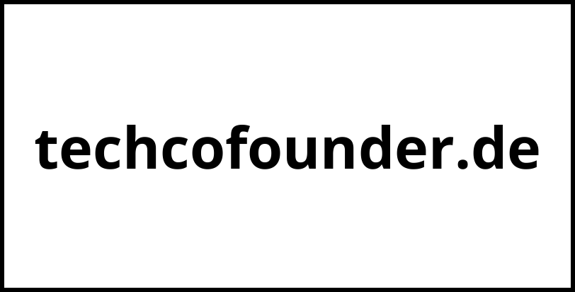 techcofounder.de