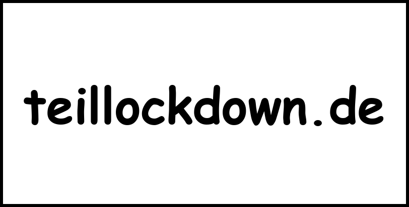 teillockdown.de