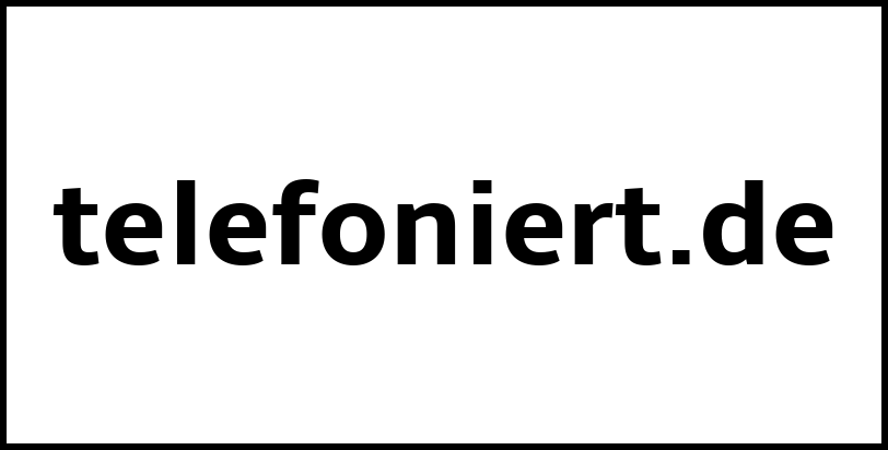 telefoniert.de