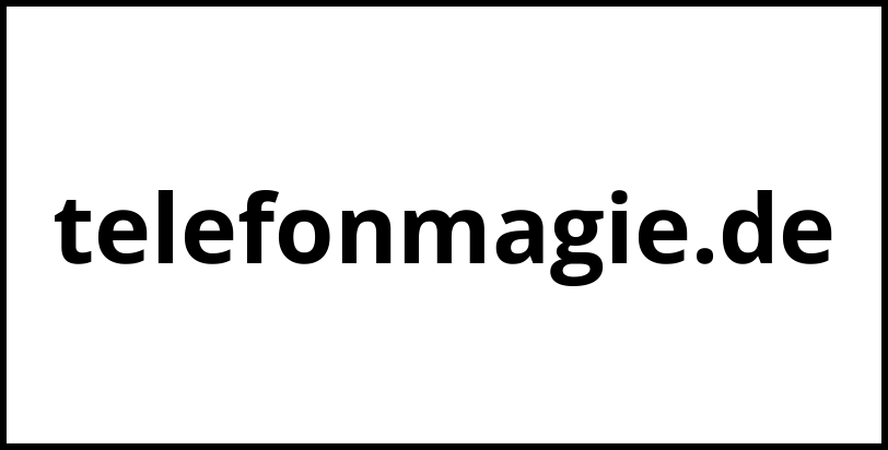 telefonmagie.de