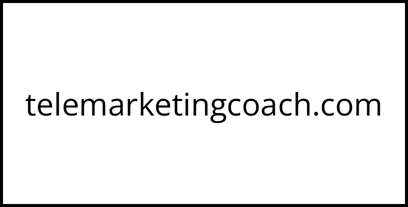 telemarketingcoach.com