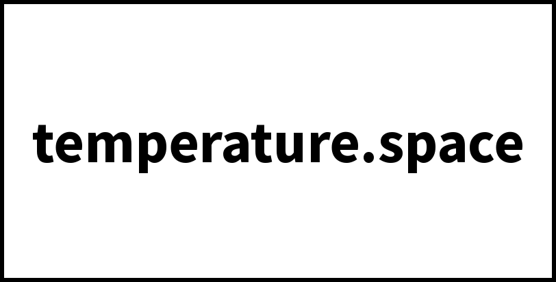 temperature.space