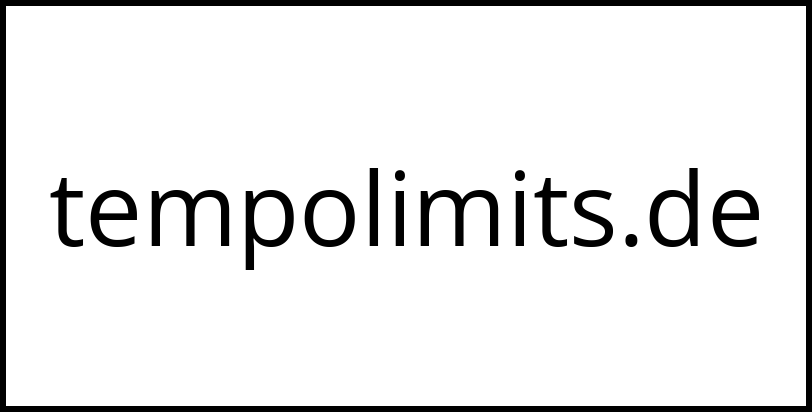 tempolimits.de