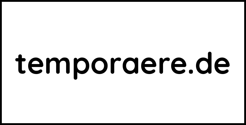 temporaere.de