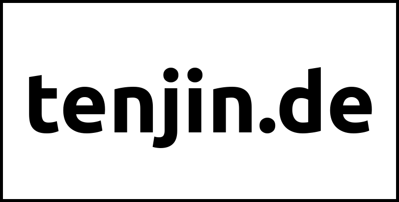 tenjin.de