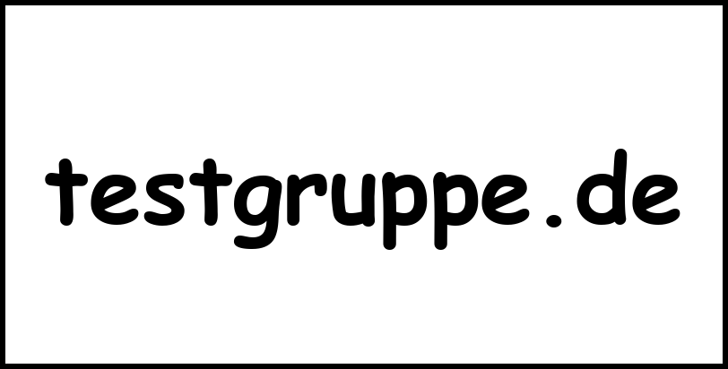 testgruppe.de