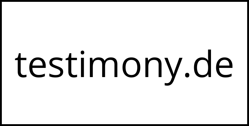 testimony.de