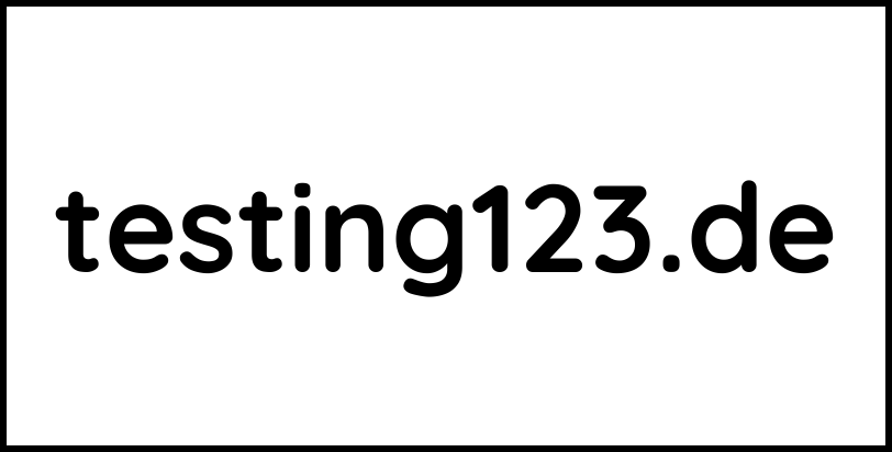 testing123.de