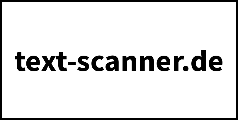 text-scanner.de