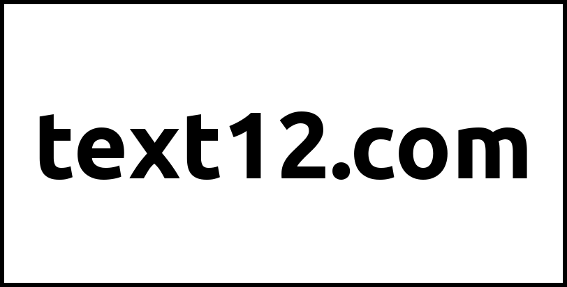 text12.com