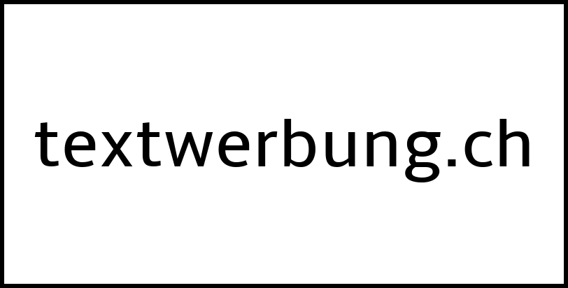 textwerbung.ch