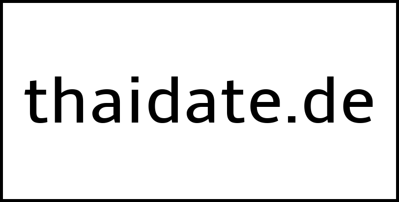 thaidate.de