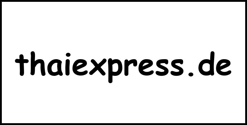 thaiexpress.de