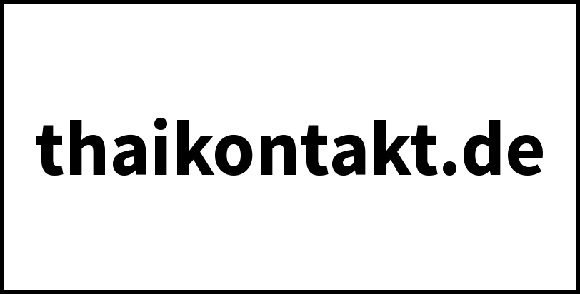 thaikontakt.de