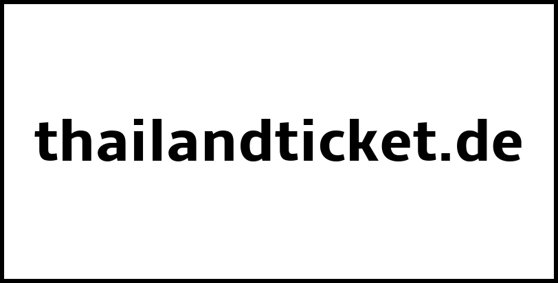 thailandticket.de