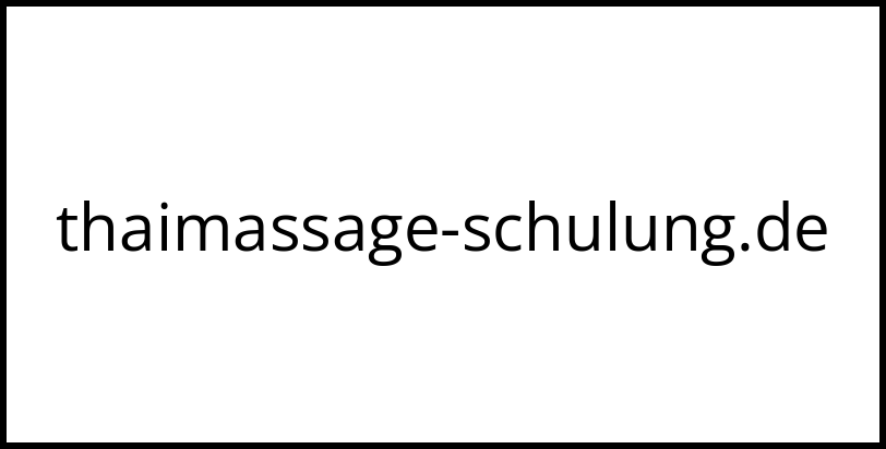 thaimassage-schulung.de