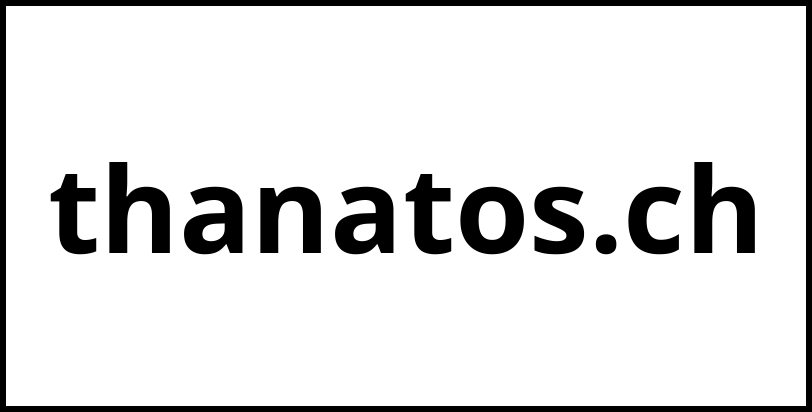 thanatos.ch