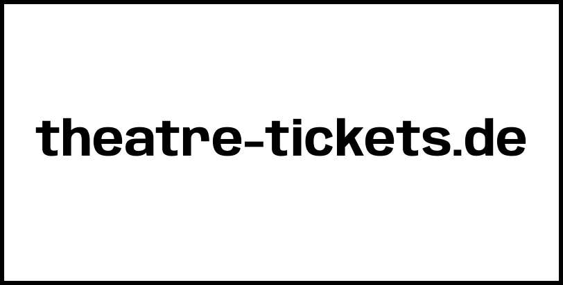 theatre-tickets.de