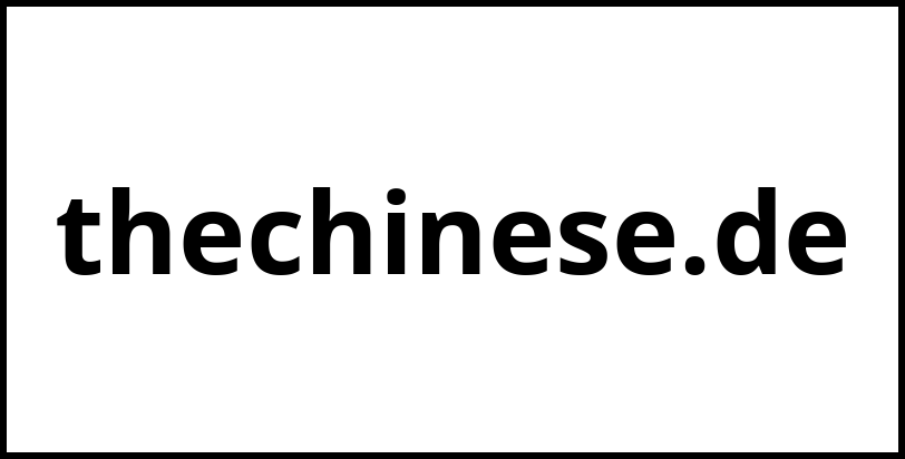 thechinese.de