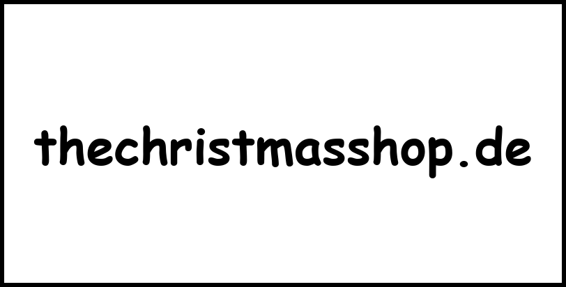 thechristmasshop.de