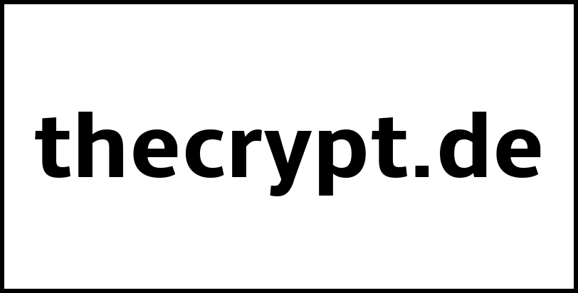 thecrypt.de