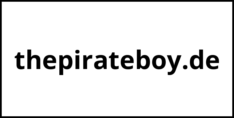 thepirateboy.de