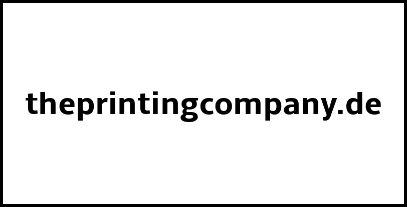 theprintingcompany.de