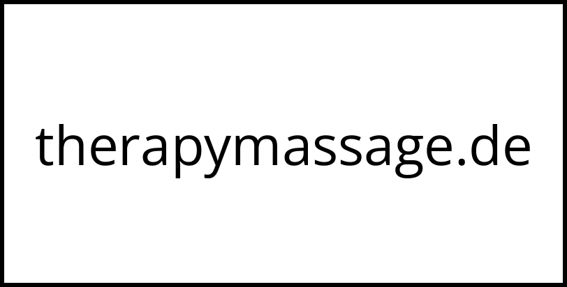 therapymassage.de