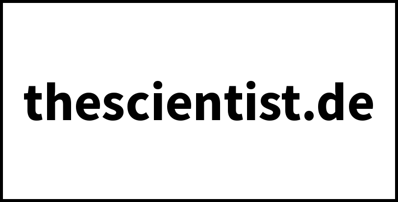 thescientist.de