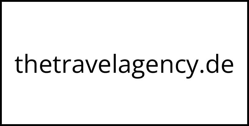 thetravelagency.de