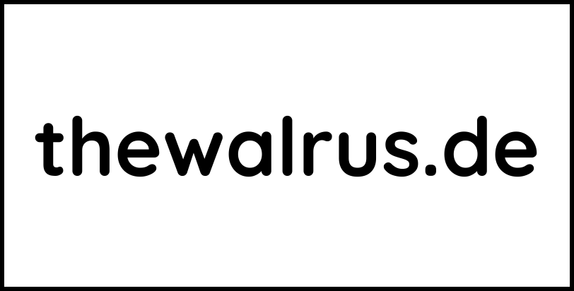 thewalrus.de