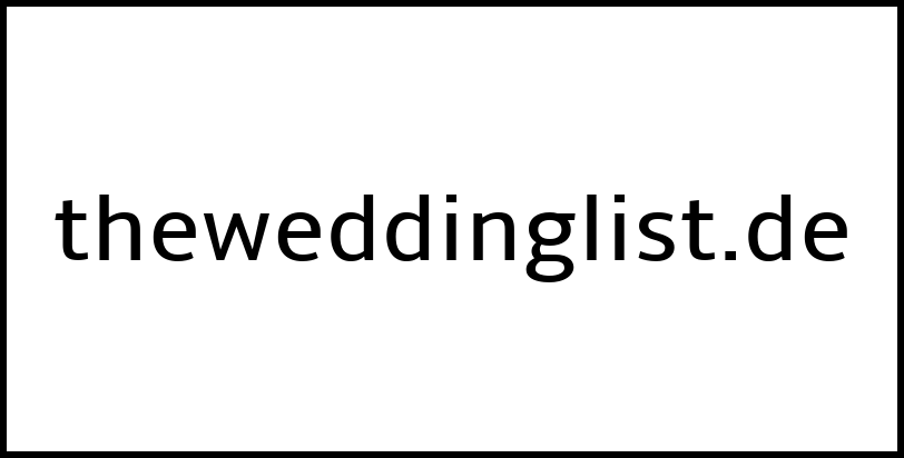 theweddinglist.de