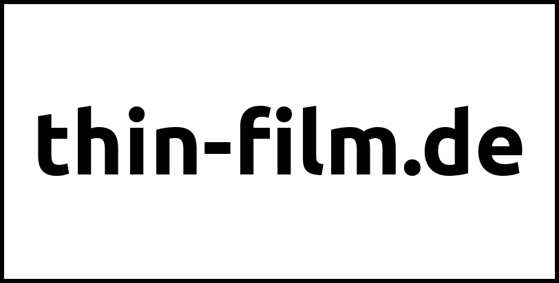 thin-film.de