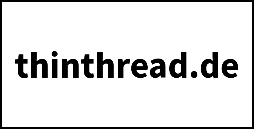 thinthread.de