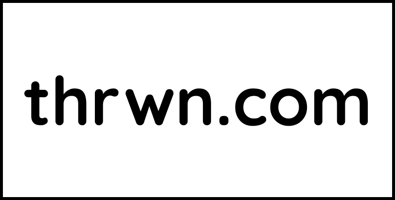 thrwn.com