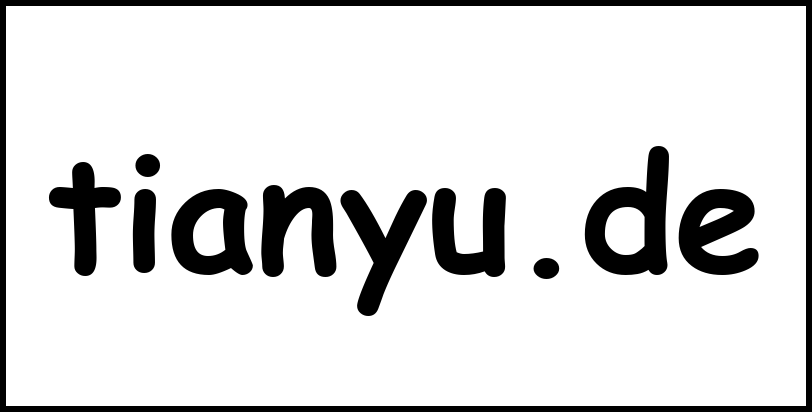 tianyu.de