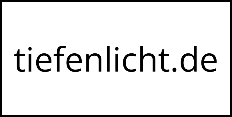 tiefenlicht.de