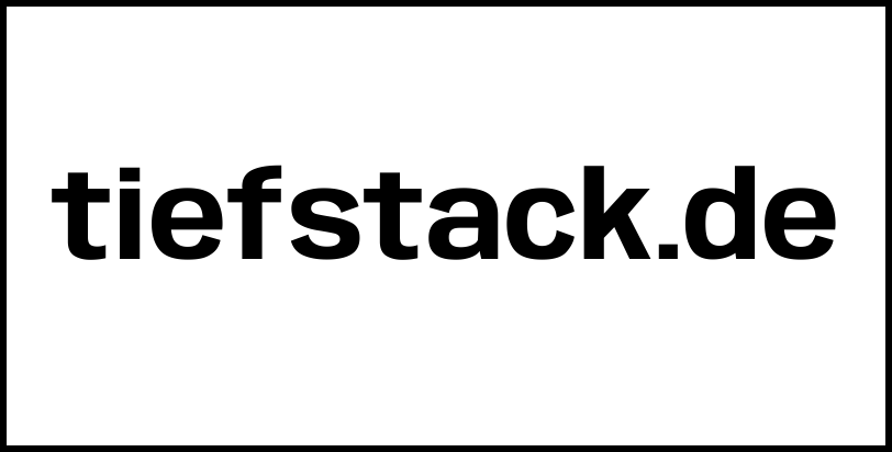 tiefstack.de