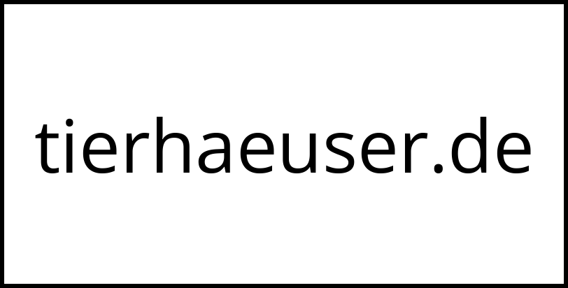 tierhaeuser.de