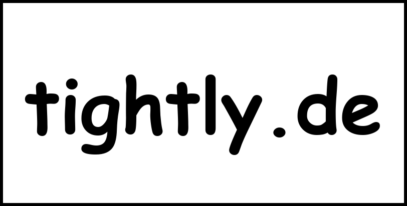 tightly.de