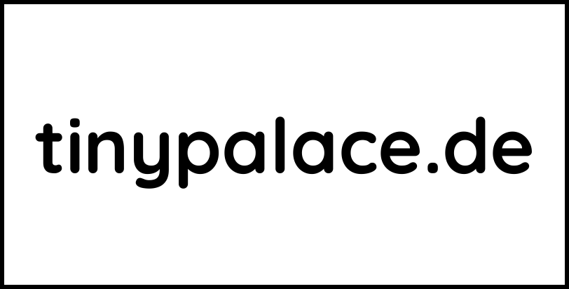 tinypalace.de