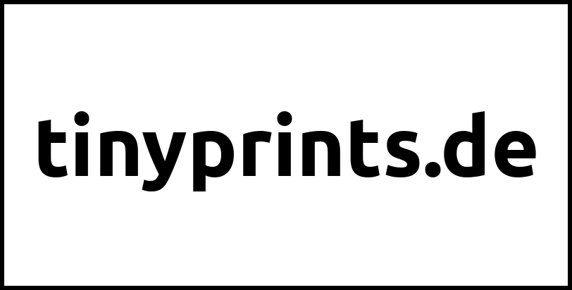 tinyprints.de