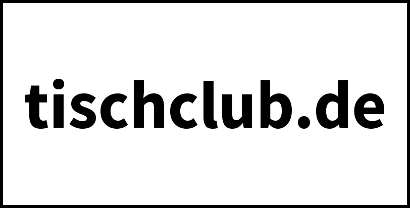 tischclub.de